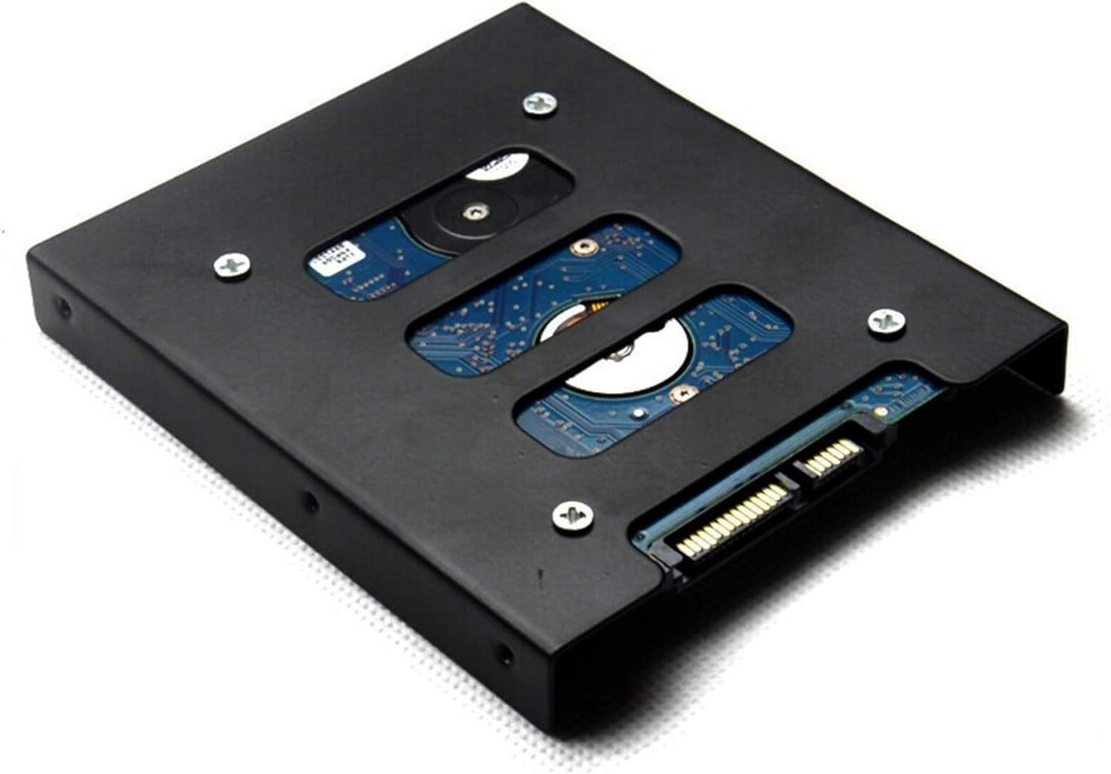 Transform Your Storage: 2.5'' to 3.5'' Hard Drive Mounting Brackets (2-Pack)
