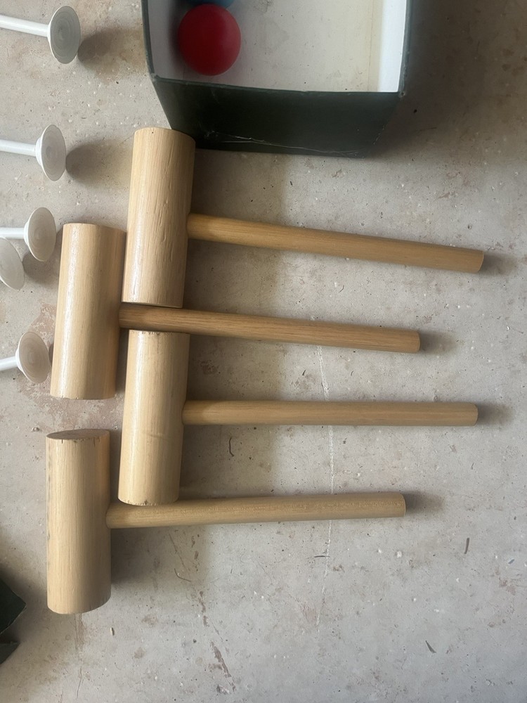 Townsend Carpet Croquet Set rare