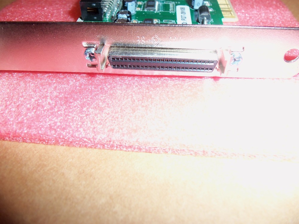 SCSI Controller PCI Adaptec AHA-2910B w/ Internal and External Connectors