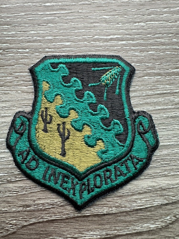 Vintage USAF Ad Inexplorata Subdued Patch