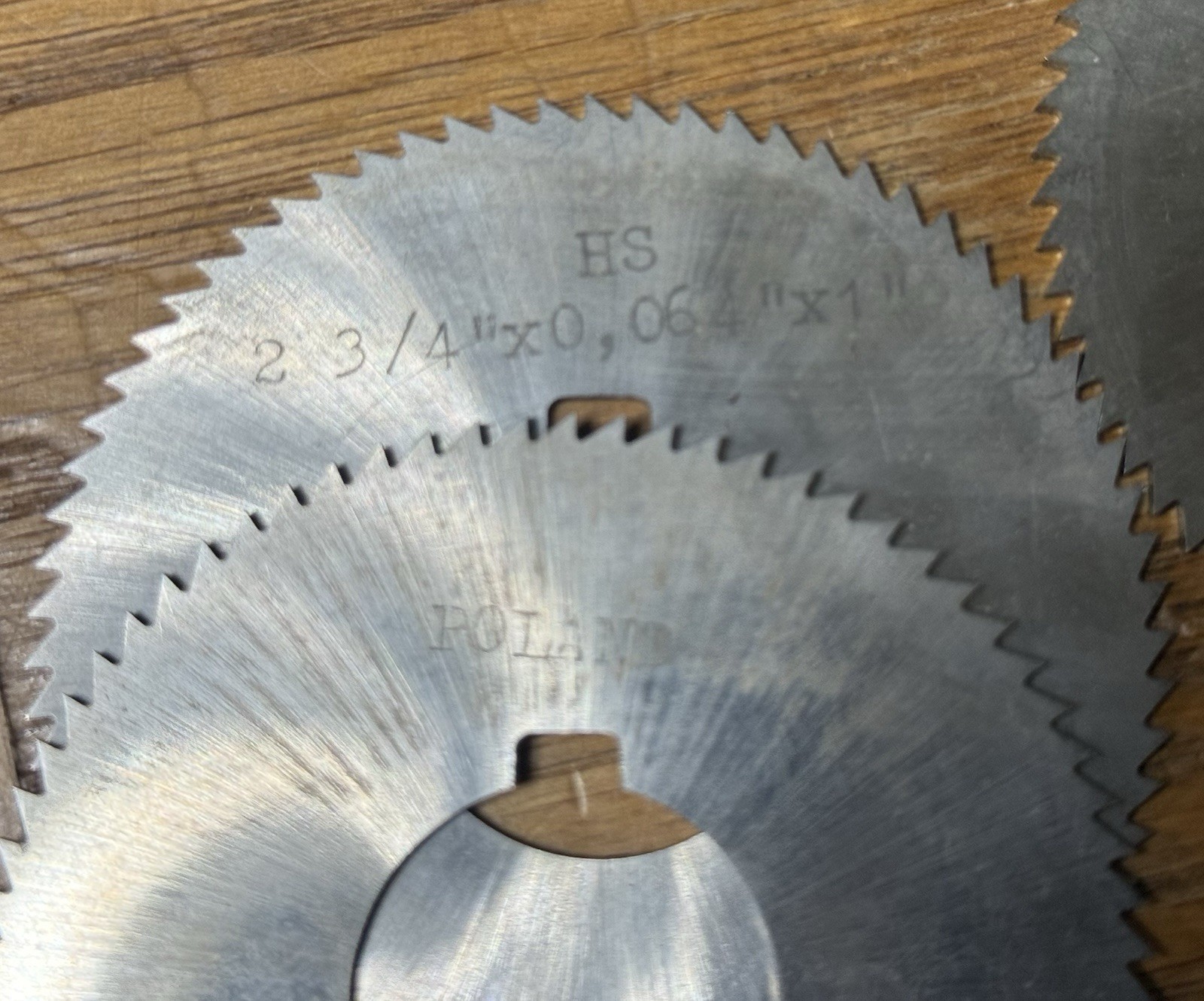 5 Pack New Milling Cutter Slitting Screw Slotting Saw Blade 2-3/4''x.064'x1''
