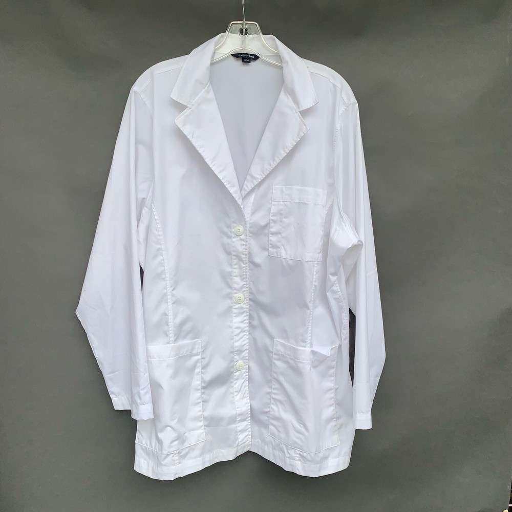 Lands End Lab Coat Plus Sz 20 New Never Worn
