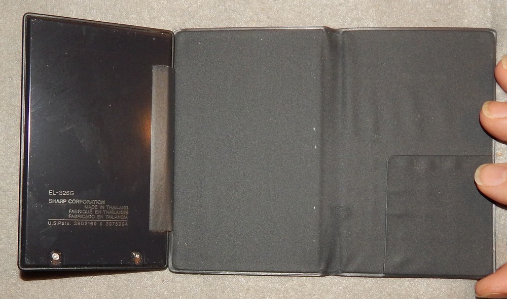 Sharp ELSI MATE EL-326G Solar Powered Calculator - Used