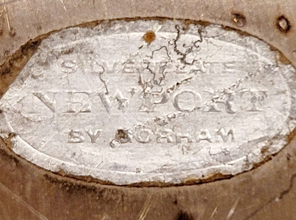 Oval Newport Gorham Silverplate Dish/Tray