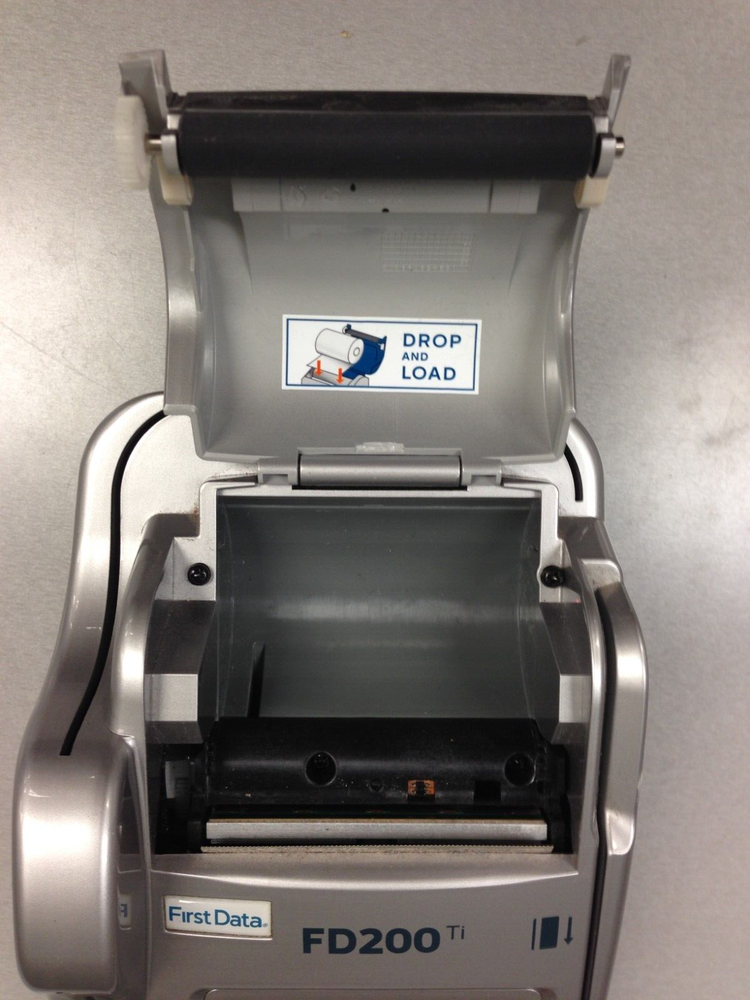 First Data FD200 WiFi Terminal & Check Reader NO POWER ADAPTER