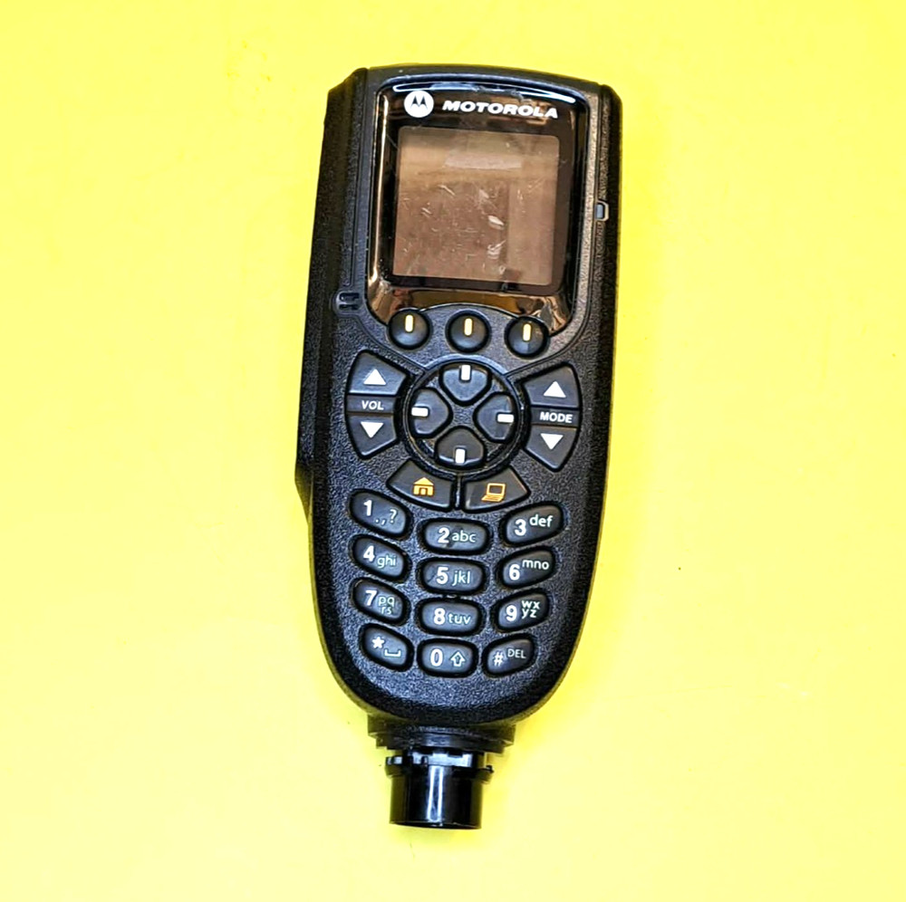 ⚡UNTESTED+MISSING SIDE BUTTONS⚡MOTOROLA PMUN1034B O3 HANDHELD CONTROL HEAD HHCH