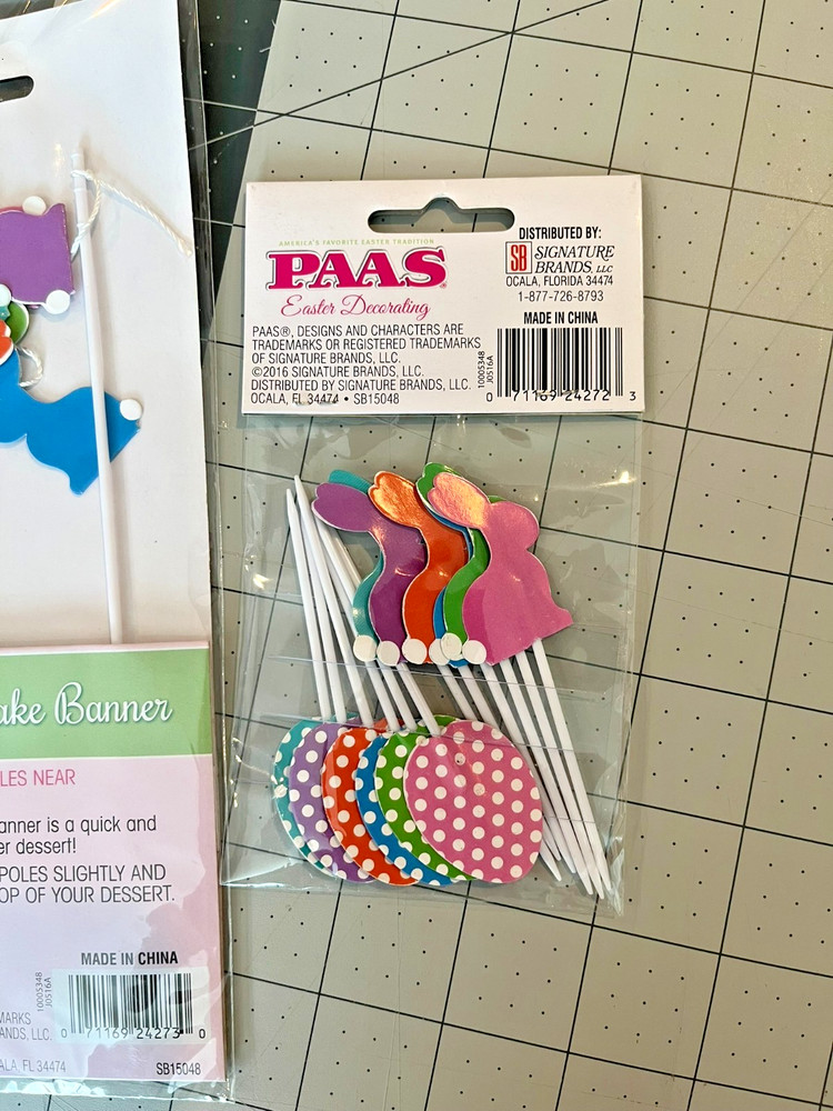 Bundle of Spring/Easter Themed Baking/Decorating Supplies-Brand New
