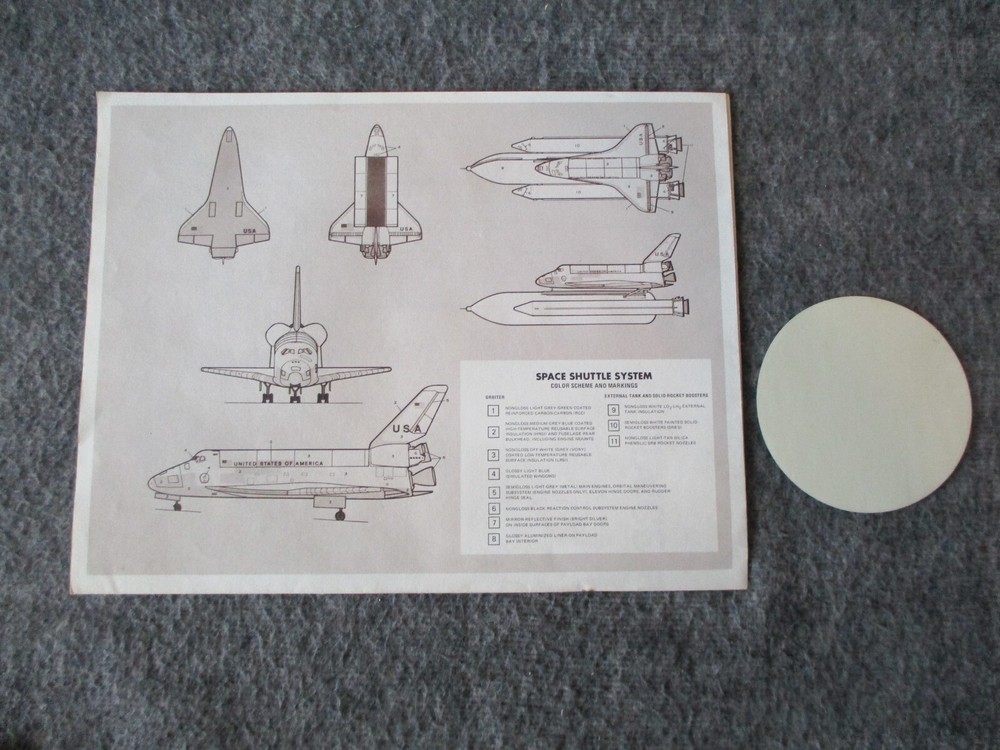 NASA SPACE SHUTTLE SPACE STATION EARLY DEVELOPMENT ORIGINAL PROJECT MEMOS POSTER