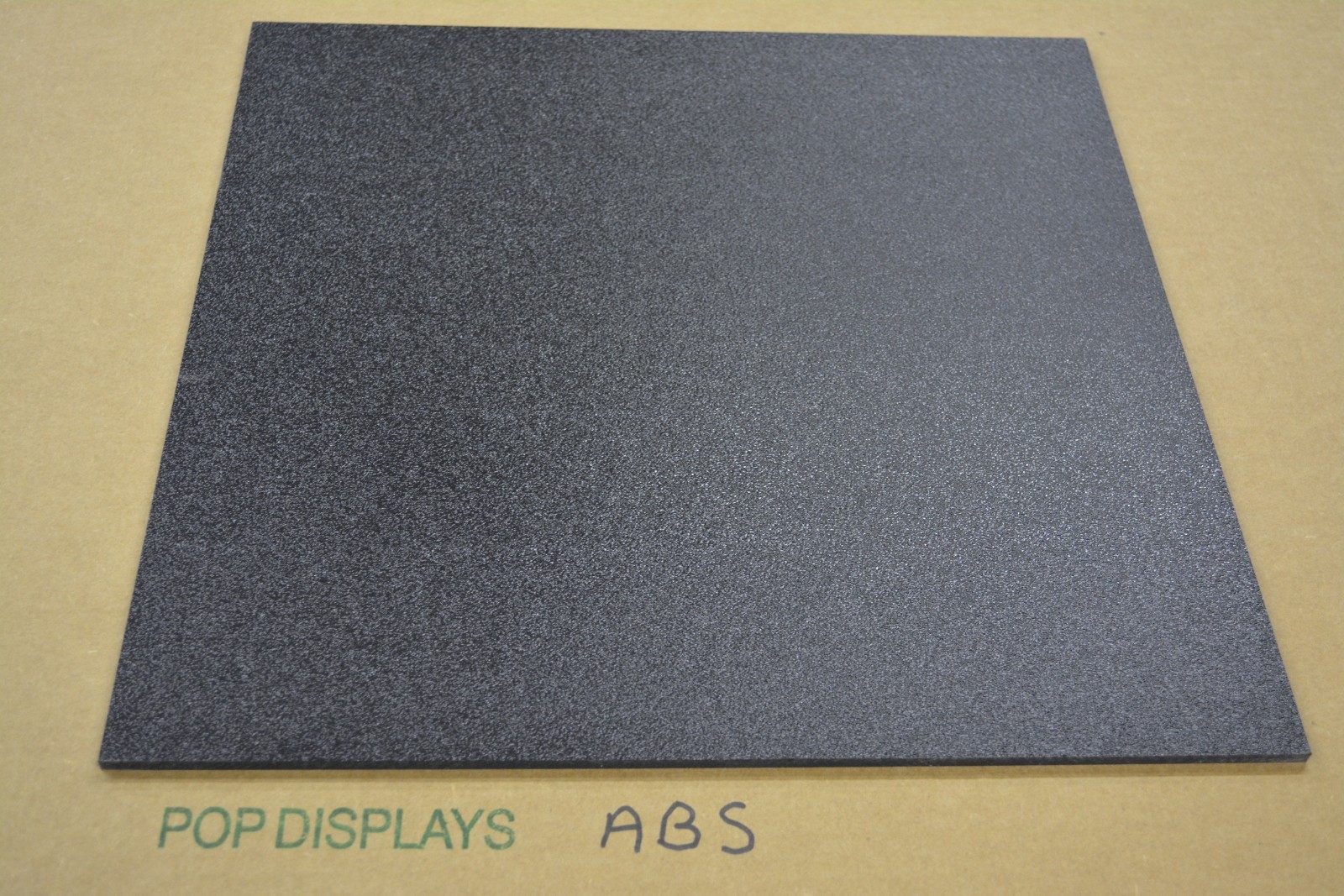 ABS Black Sheet, Choose Size and Thickness