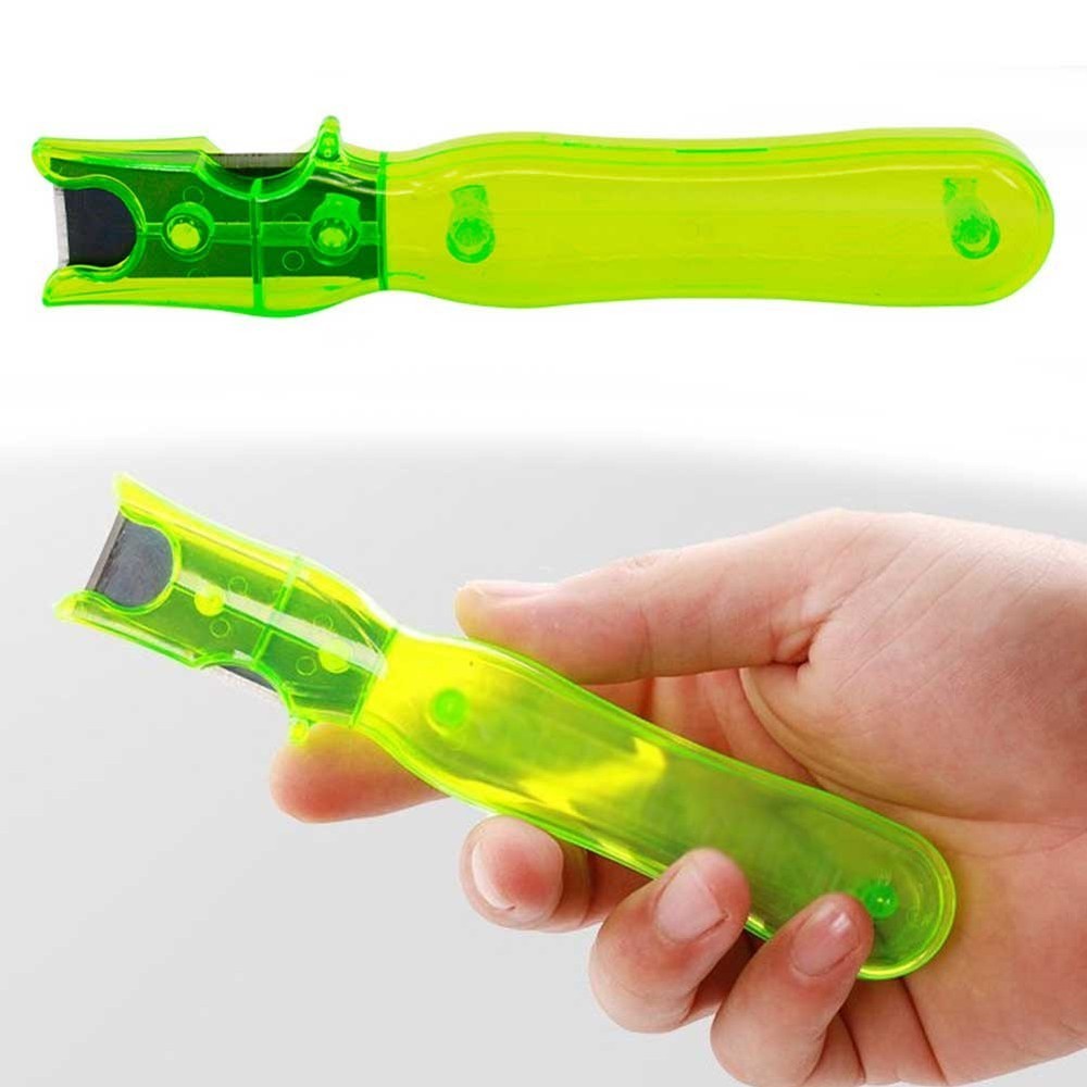 Arrow Scraper Feather Scraper 1set 22*6*2cm Plastic + Metal New Practical