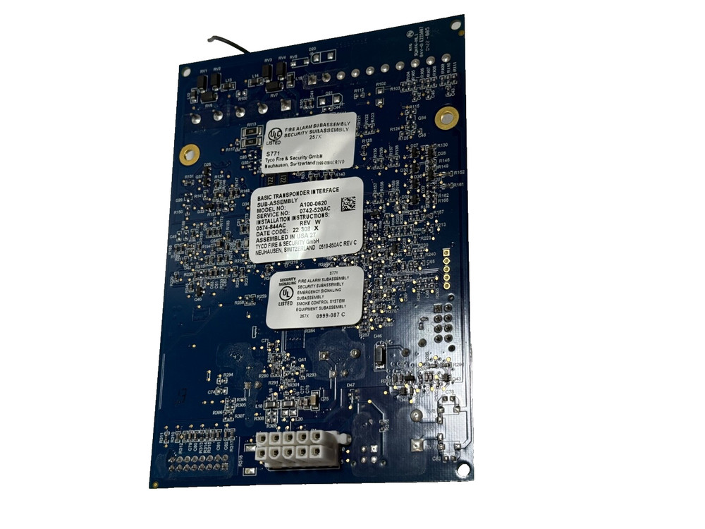 Autocall A100-0620 Fire Alarm Basic Transponder Interface Sub-assembly