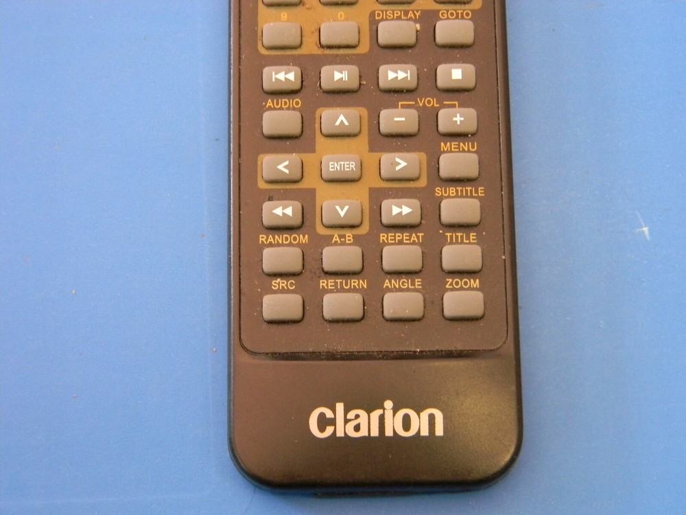 CLARION AUTO DVD PLAYER STEREO REMOTE CONTROL CONTROLLER