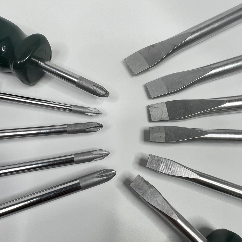 SK Professional 86006 11 Pc Combination Screwdrivers Phillips/Flat Head