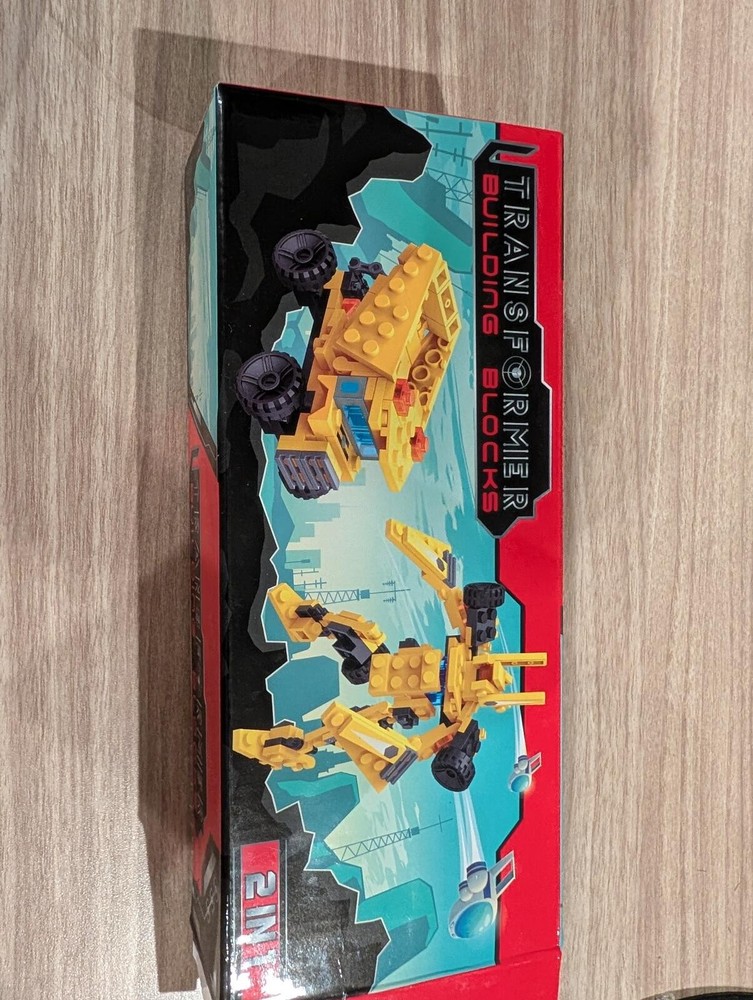 Transformer Building Blocks 2-in-1 Construction Toy Set