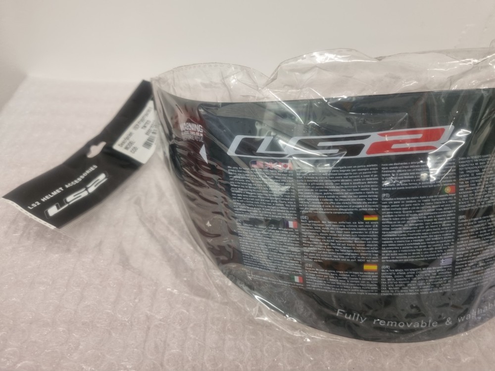 LS2 DARK TINT VISOR FOR FF369/FF384/FF351 helmets