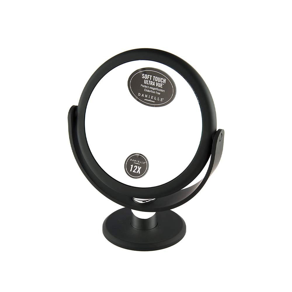 Danielle Creations 6.75-Inch Portable Two-Sided Vanity Round Vanity Makeup Mi...