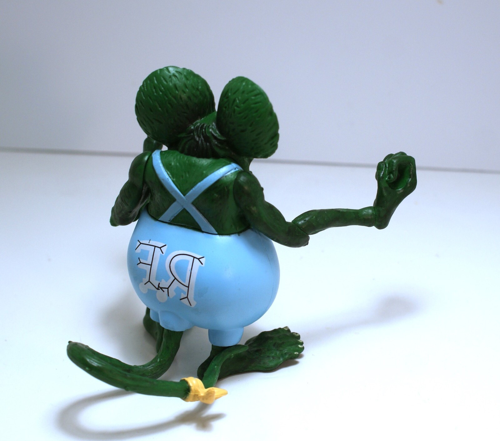 Hard to find Rat Fink " Big Daddy" ED Roth PVC BLUE color! Adult collectible