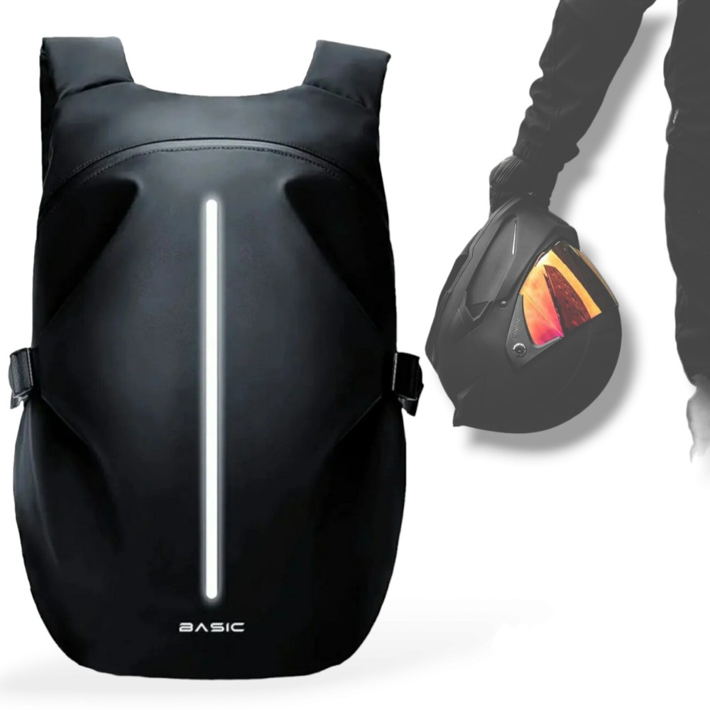 Motorcycle Backpack Waterproof Helmet Backpack for Men Motorcycle Large Capacity