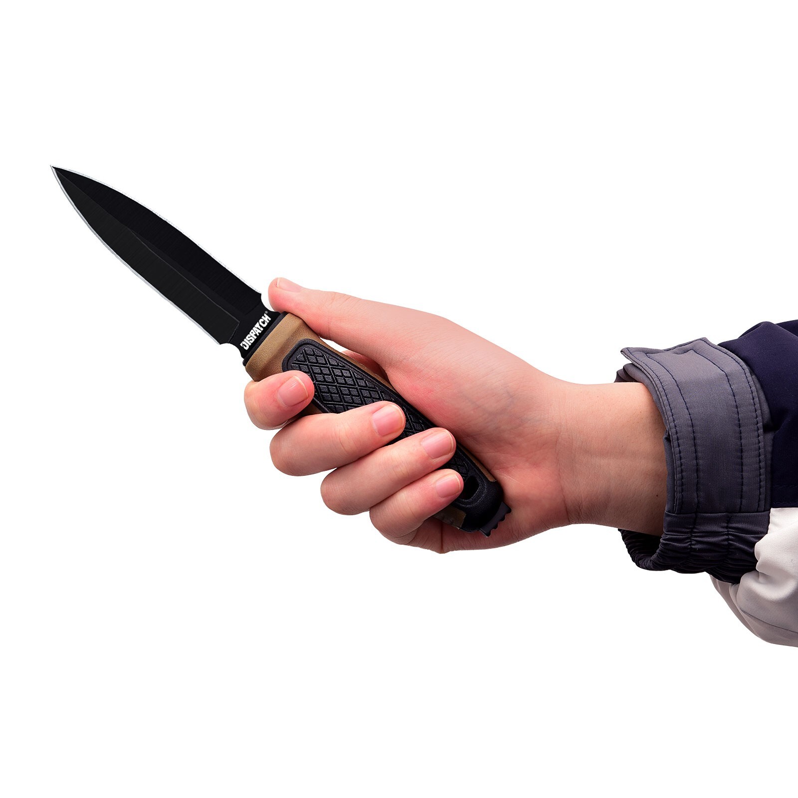 8.7" Double Edge Blade Dagger Fixed Blade Knives with Sheath Self-Defense Knife