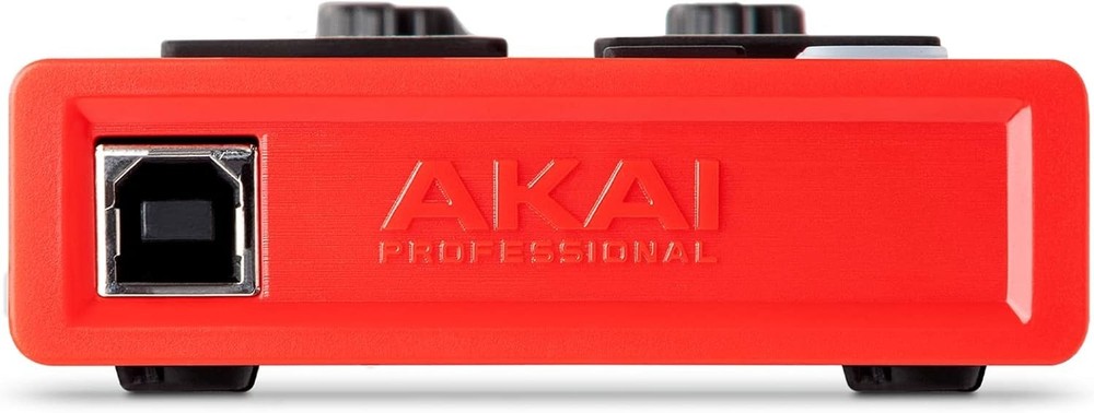 Portable USB MIDI Controller with RGB Pads & Adjustable Knobs for Music Produ...