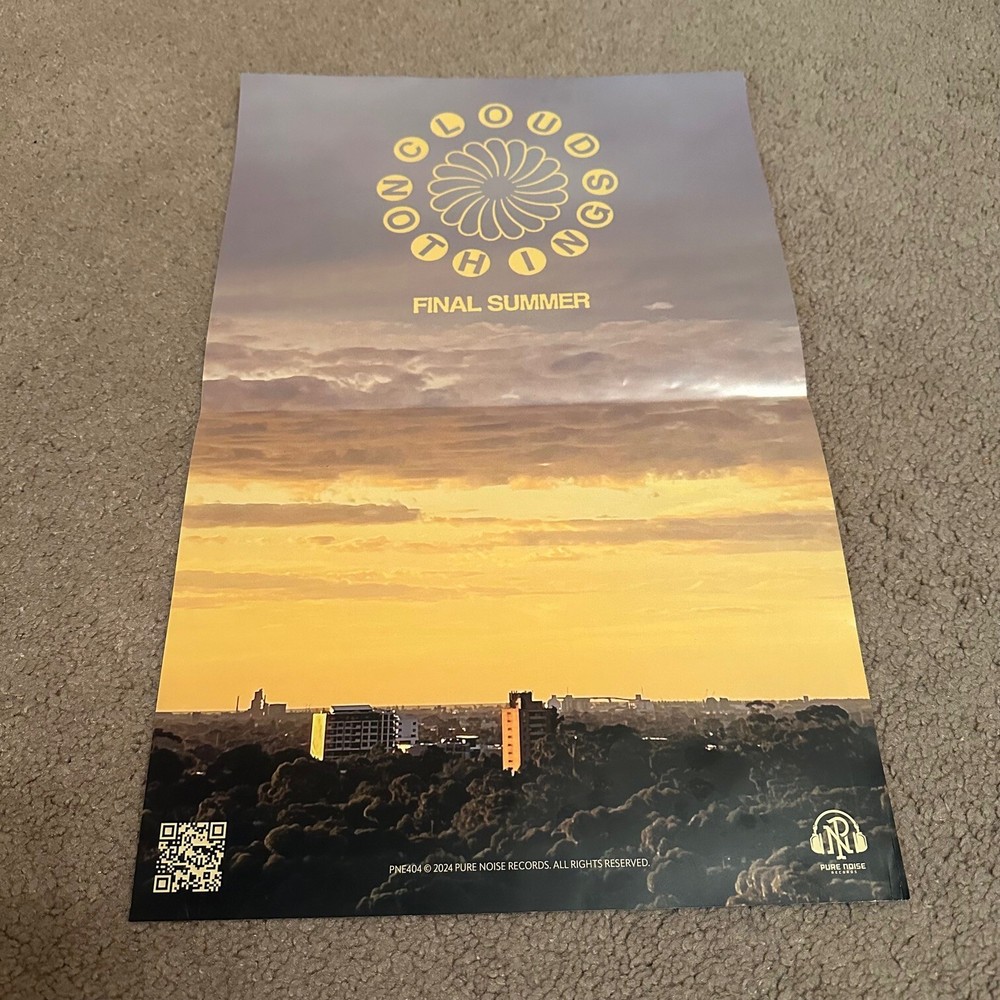 Cloud Nothings - Final Summer POSTER - Pure Noise Records