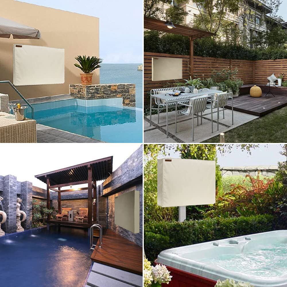 Outdoor TV Cover Fitted Waterproof Weatherproof Television Protector 30-65 inch