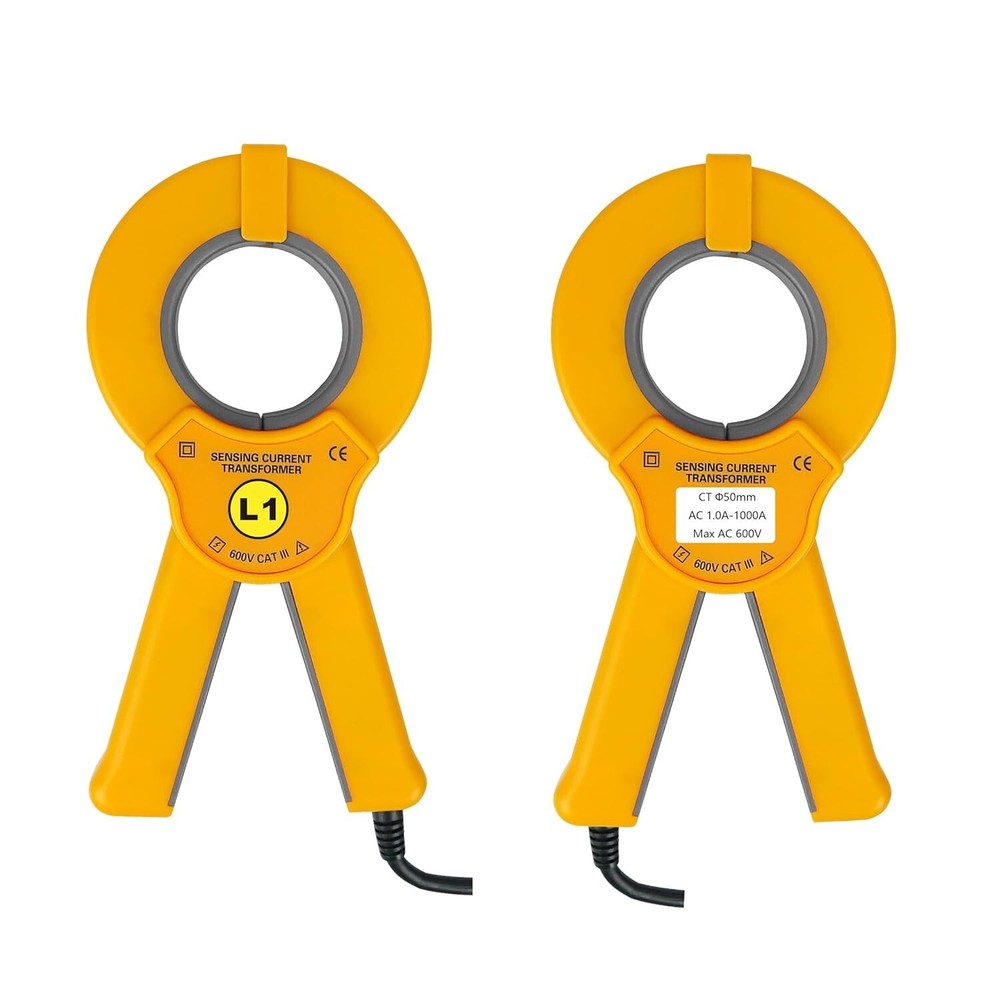 3 Phase Power Quality Analyzer with Range 10mA~6000A USB Communication Interface