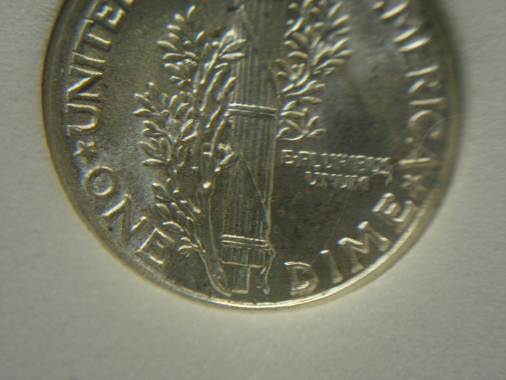1926 MERCURY DIME - SHARP FSB COIN
