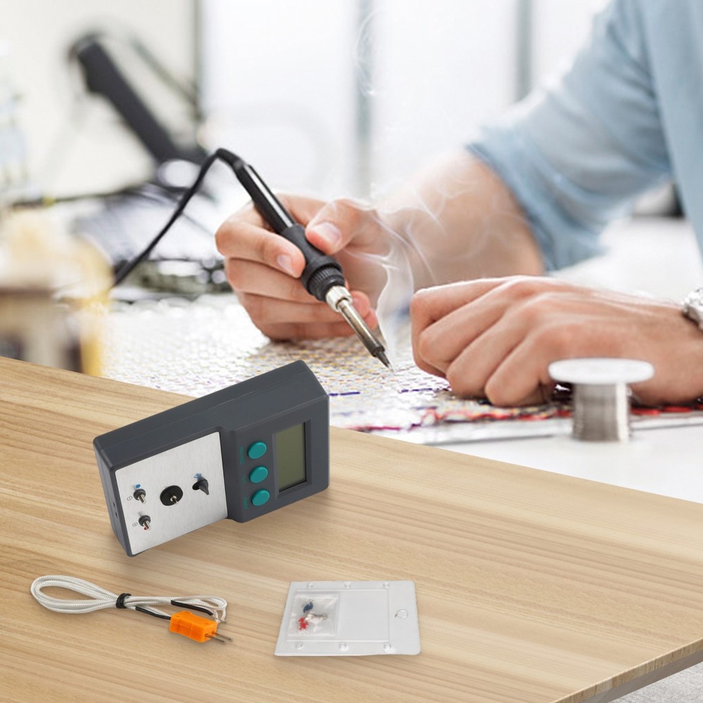 Solder Tip Thermometer With Customizable Shutdown Timer For Efficient Use