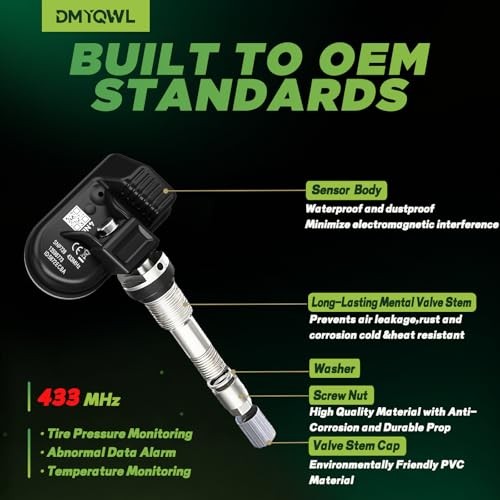 433Mhz Pre-Programmed TPMS Compatible with Chevy-Silverado1500(2019