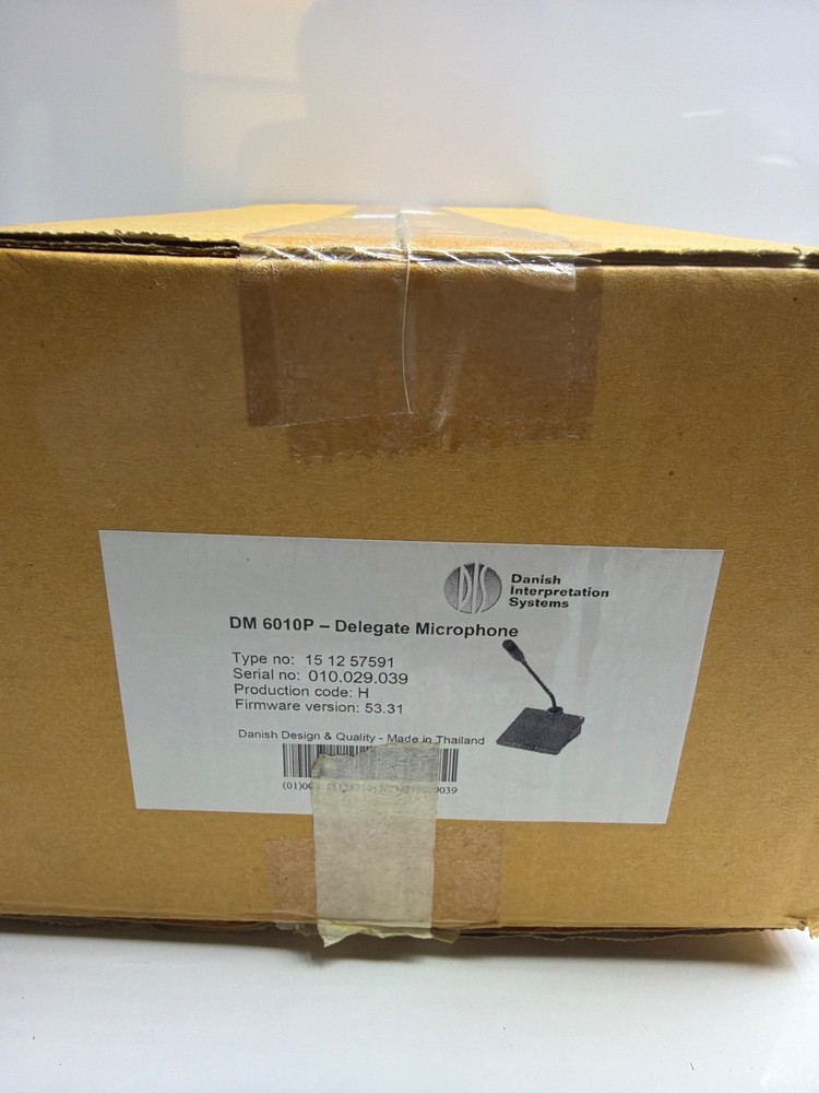 DIS Dinish Interpretation Systems DM 6010P Delegate Microphone
