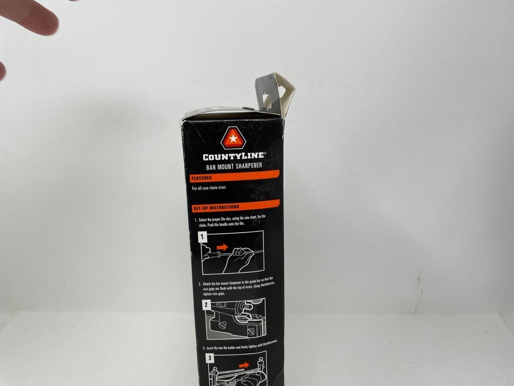 CountyLine Bar-Mount Chainsaw Sharpener, Model# 1533685