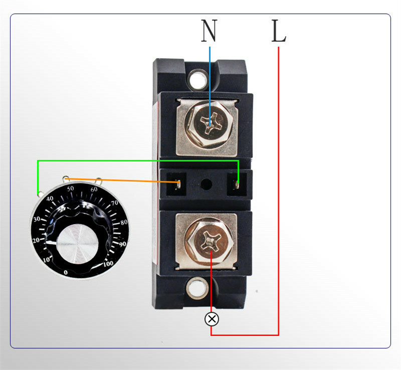 FULRD FH3300ZV 300A single-phase potentiometer solid state voltage regulator