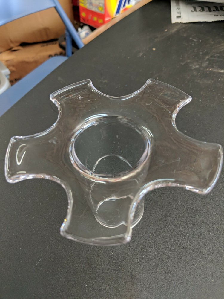 Stuart Vase Flower Holder Insert Made In Englad