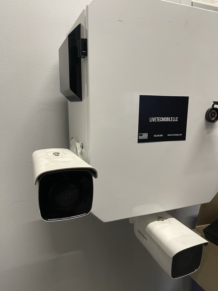 Construction Camera Mobile Surveillance Camera LIVETECMOBILE Plug & Play System