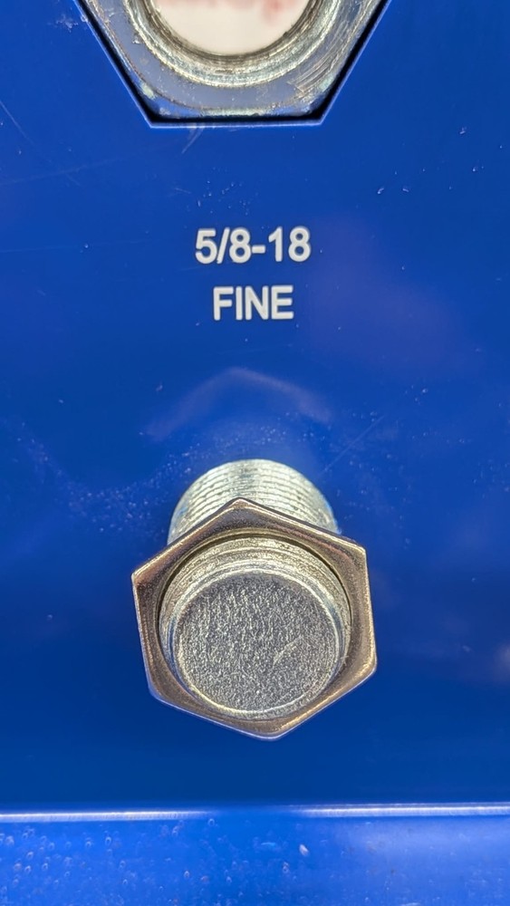 5/8"-18 Fine Thread Nut 2mm thin - 3 oz