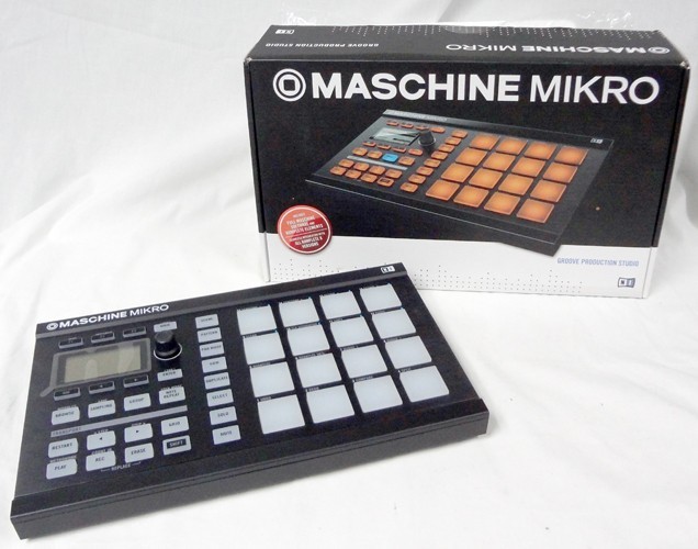 Native Instruments Maschine Mikro MK3 MIDI Beat Drum Pad Production Controller!