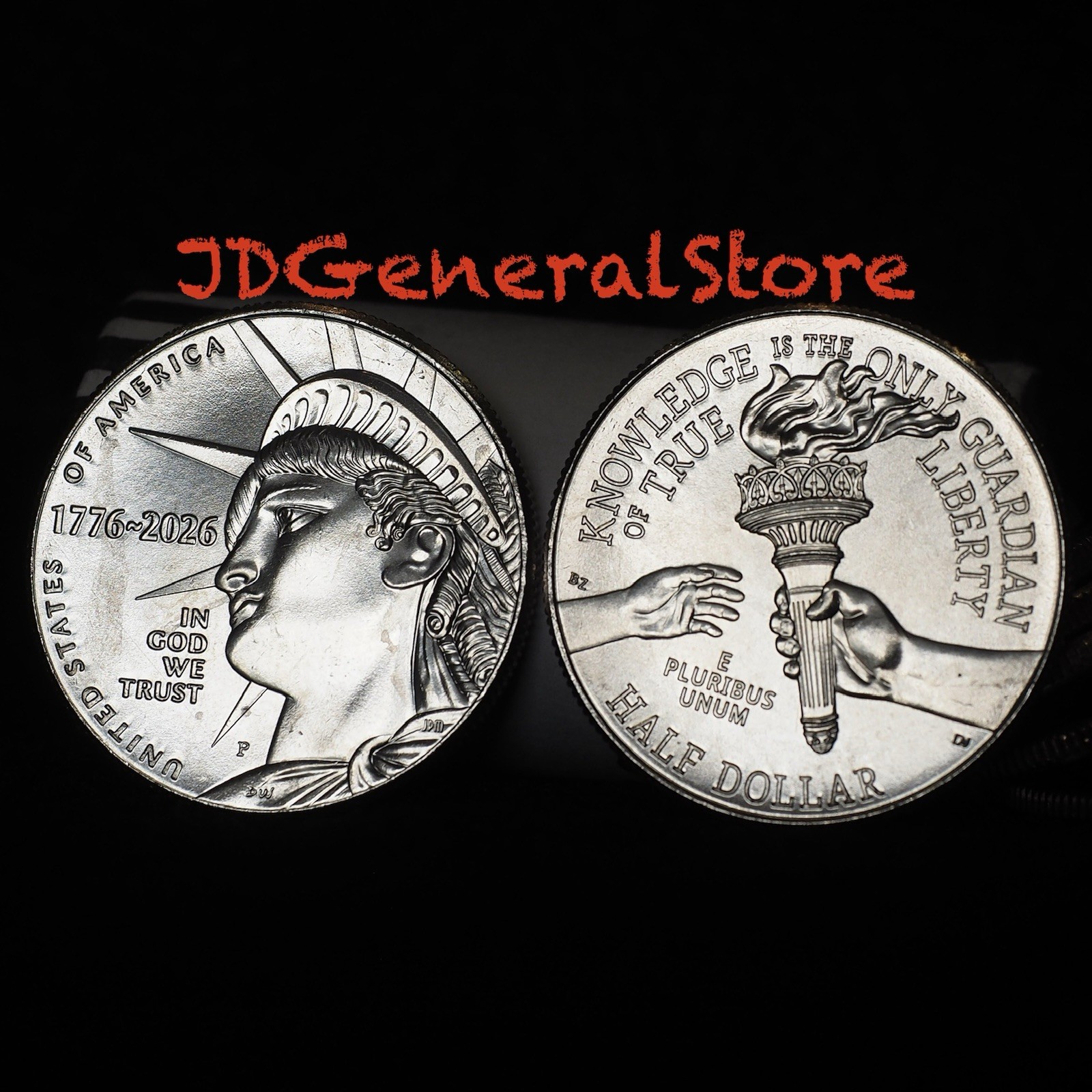 Enduring Liberty 2026 P Semiquincentennial Half Dollar - 1 Coin - FREE SHIPPING