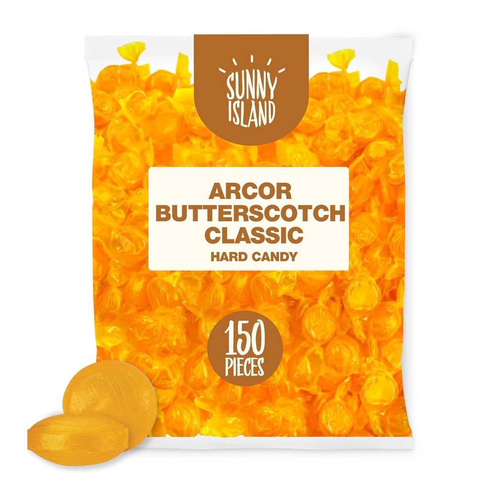 Arcor Butterscotch Classic Hard Candy, 2 Pound Bag