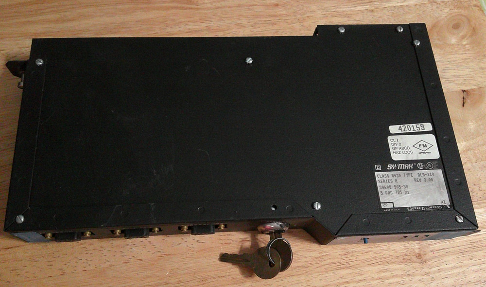 Square D SY/MAX 8030 DLM-110 Controller Module Data Series M