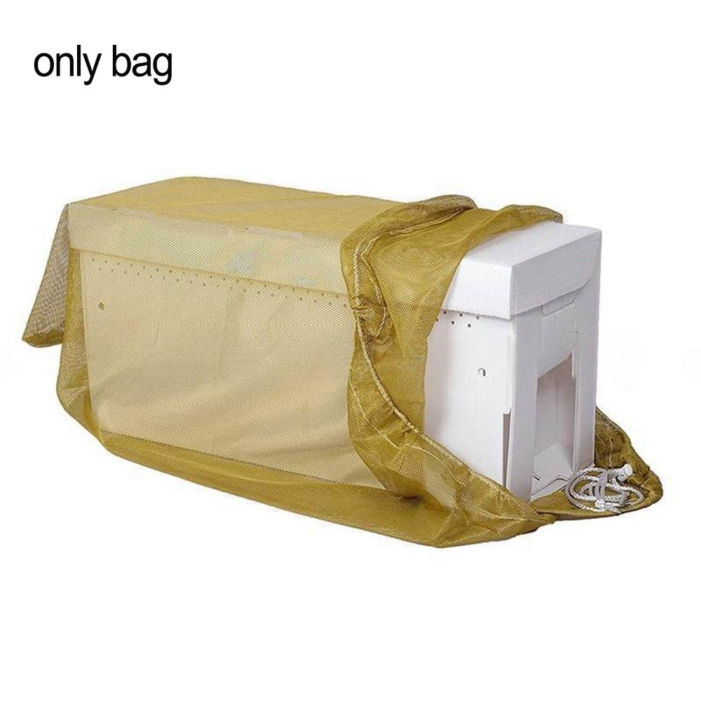 36in x 30in Polyester Mesh Bag with Lock Drawstring for Bee Transport Needs