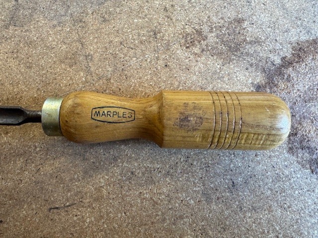 Vintage Marples 7/16" Gouge Chisel