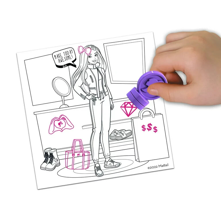 Barbie Boutique Stamp Set