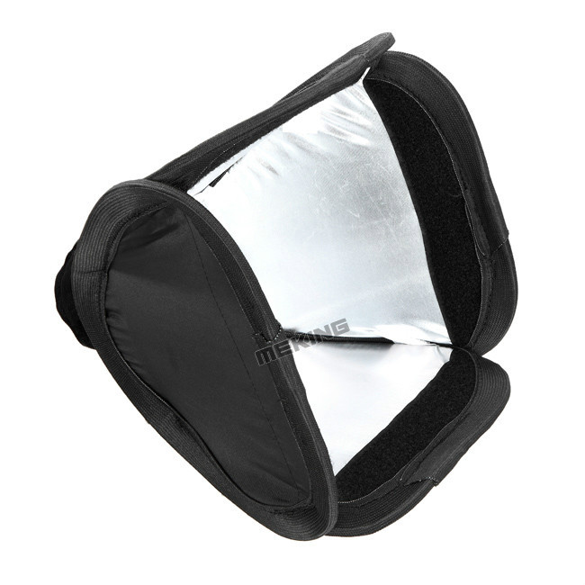 23cm 9" Portable Softbox Diffuser Universal fr Godox Canon Sony Flash Speedlight