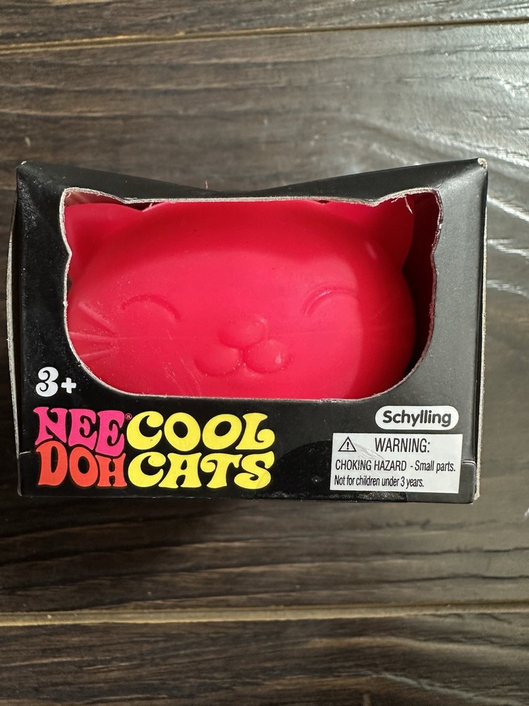 Needoh Cool Cats Hot Pink