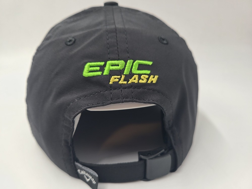 Callaway Golf Epic Flash Strapback Adjustable Hat Cap Polyester Men Women Black
