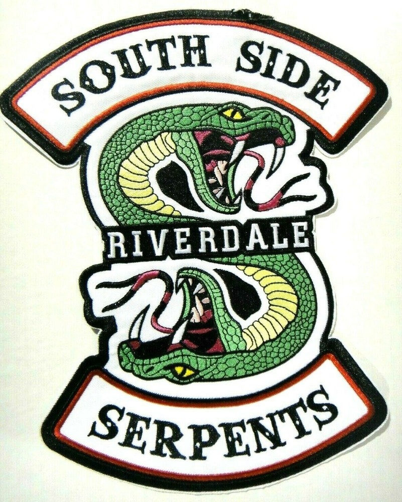 Riverside South Side Serpents 4" Embroidered Patch -new