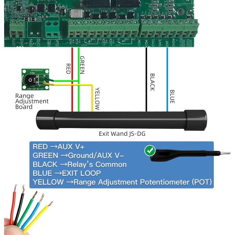 Universal Driveway Vehicle Sensor for Automatic Gate Opener Vehicle Sensor Kit