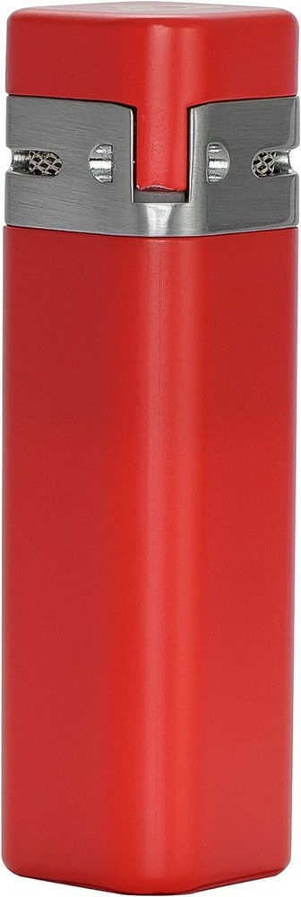 Palio Triple Torch Lighter, Triple Jet Flame Power, Red