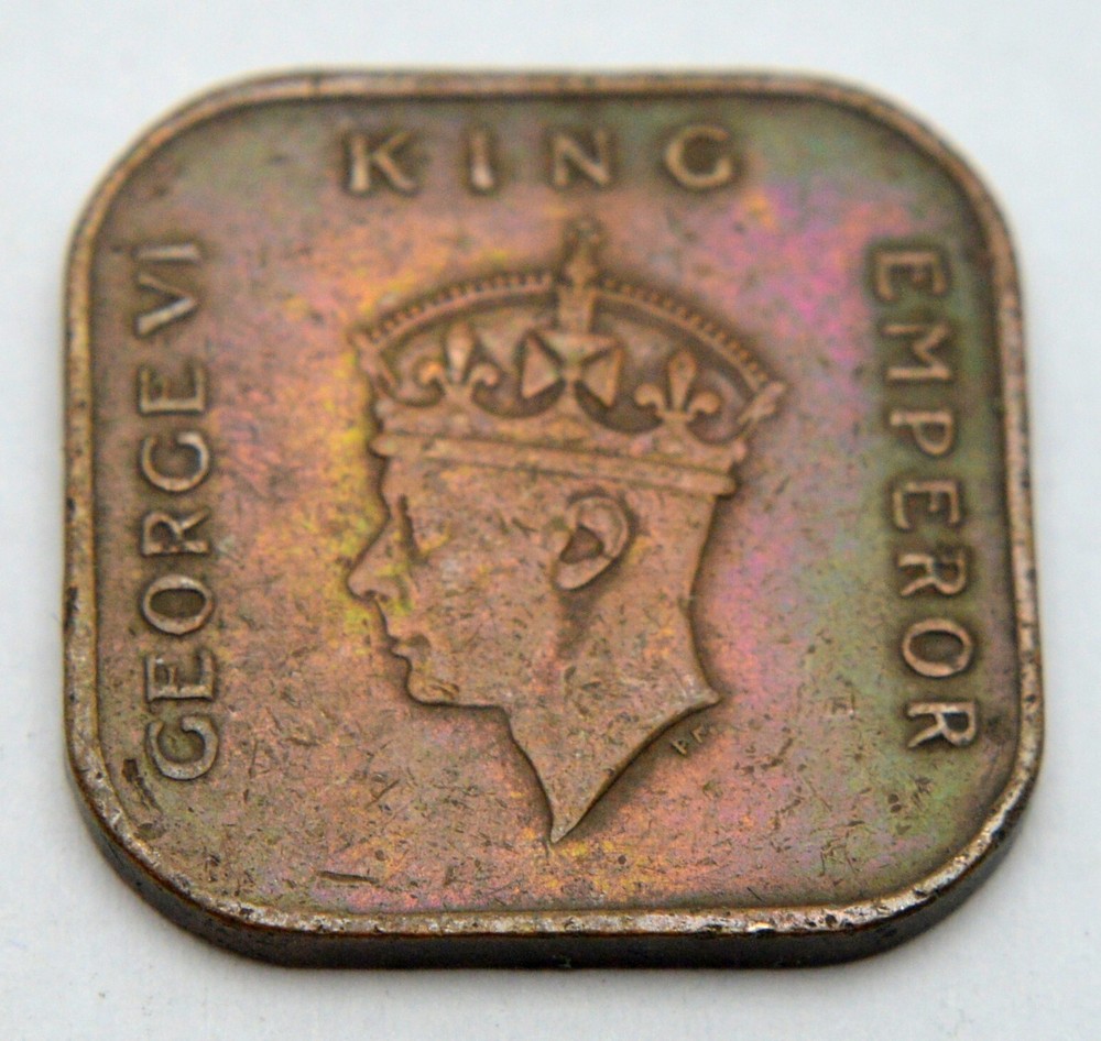 MALAYA 1 CENT 1941 OLD COIN
